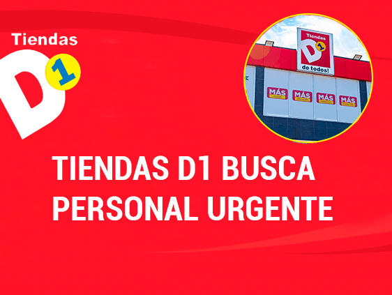 Trabajo en Tiendas D1