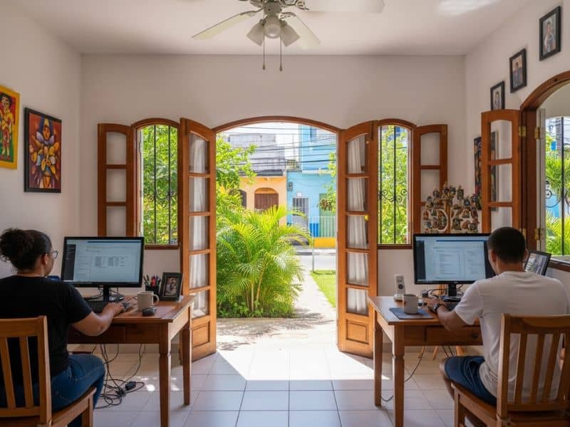 Teletrabajo de call center en casa en dominicana
